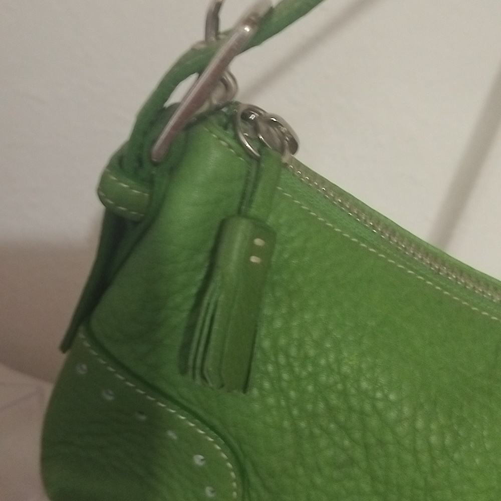 Coach Y2K Hamilton Green Pebbled Leather - Picture 2 of 7